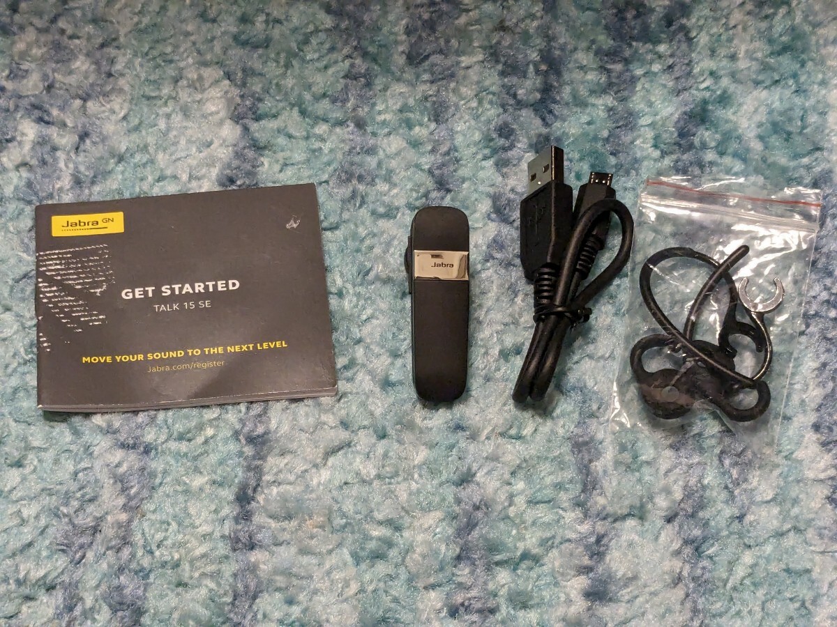 0604u1940 Jabra(ジャブラ) Talk 15 SE ヘッドセット 片耳 HD通話 Bluetooth ブラックの画像1