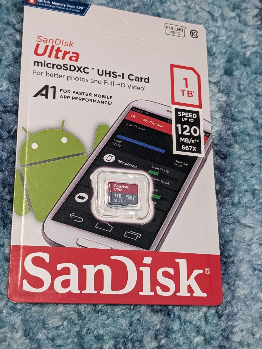 0604u0514　SanDisk microSDXC 1TB UHS-I A1 正規品_画像1