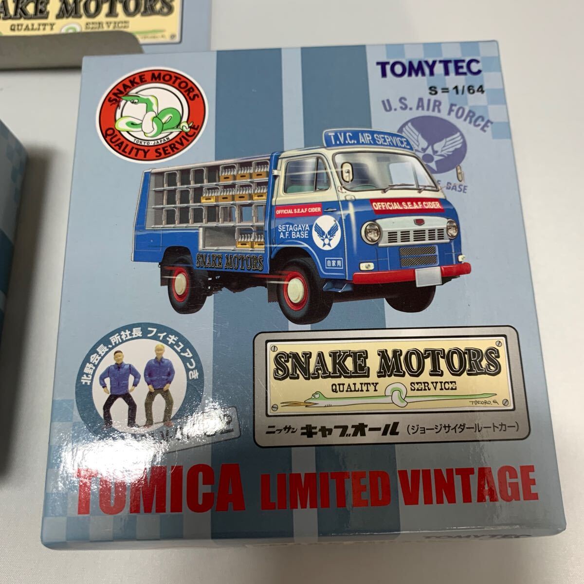 SNAKE MOTORS limited vintage TLV-SM02 世田谷ベース ミニカー TOMY TEC_画像4