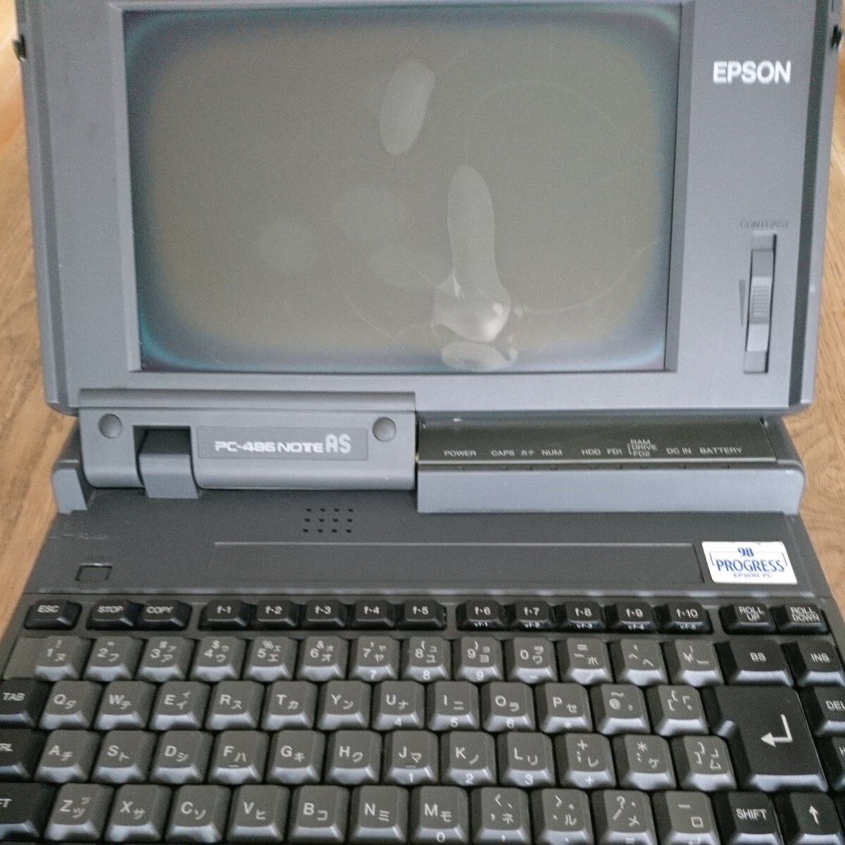 EPSON PC-486 NOTE AS ジャンクの画像2