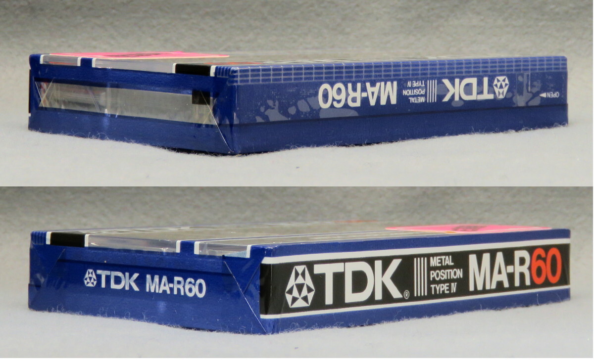 カセットテープ TDK MA-R C60 未開封品 メタルテープの画像4