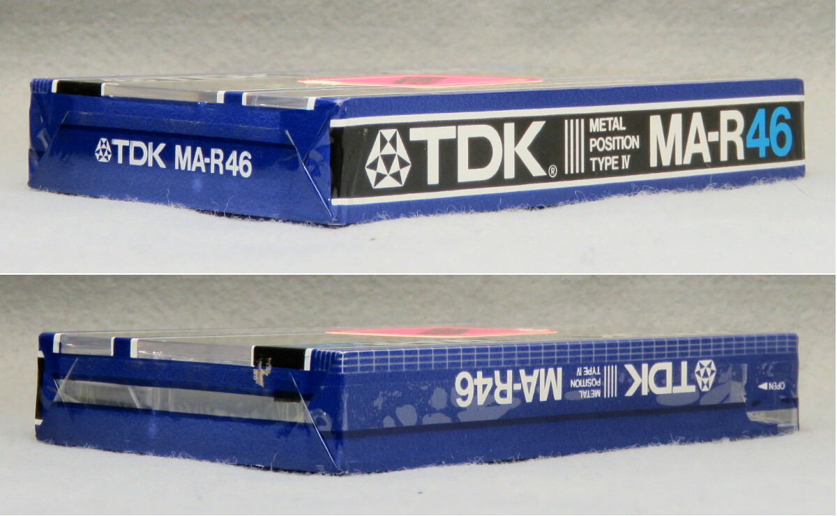 カセットテープ TDK MA-R C46 未開封品 メタルテープの画像4