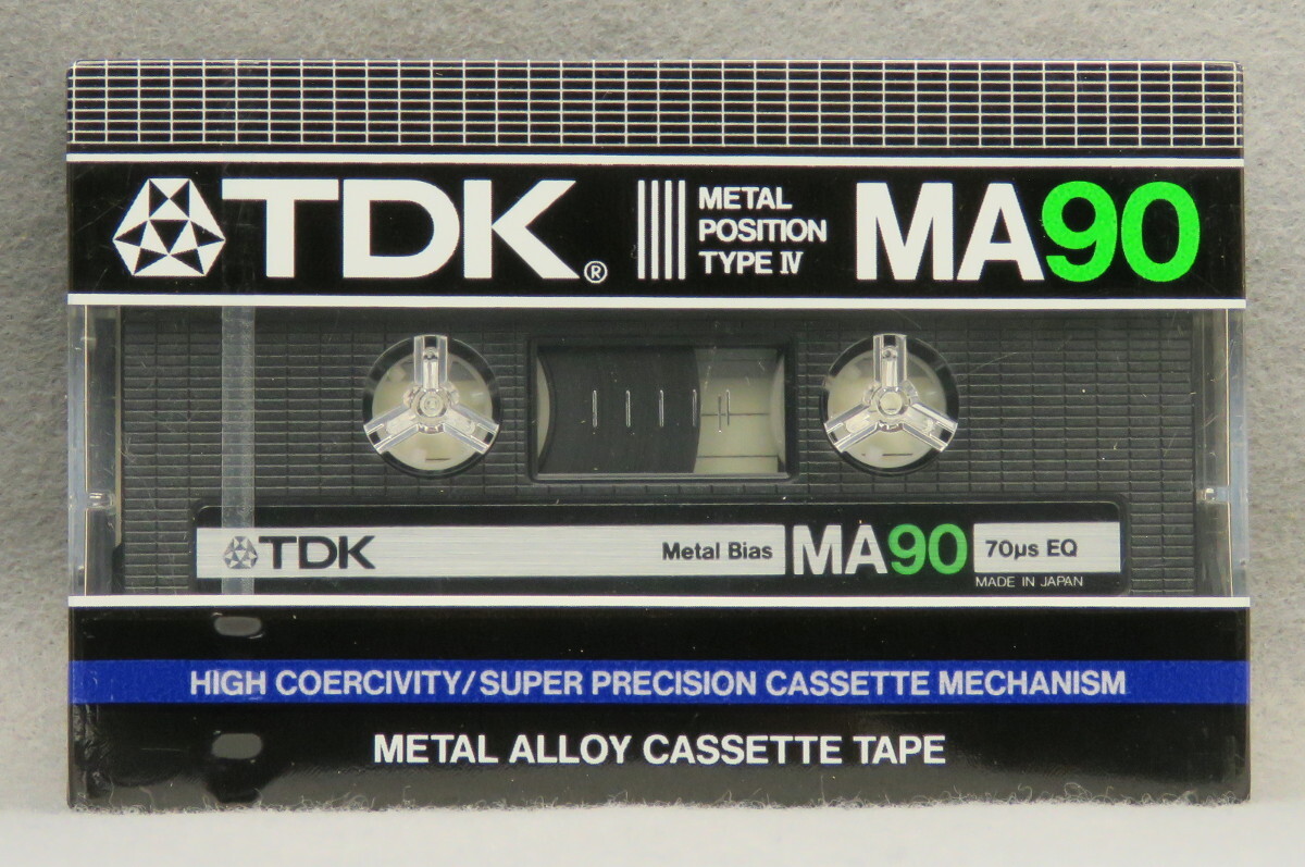 カセットテープ TDK MA C90 未開封品 その2 メタルテープの画像2