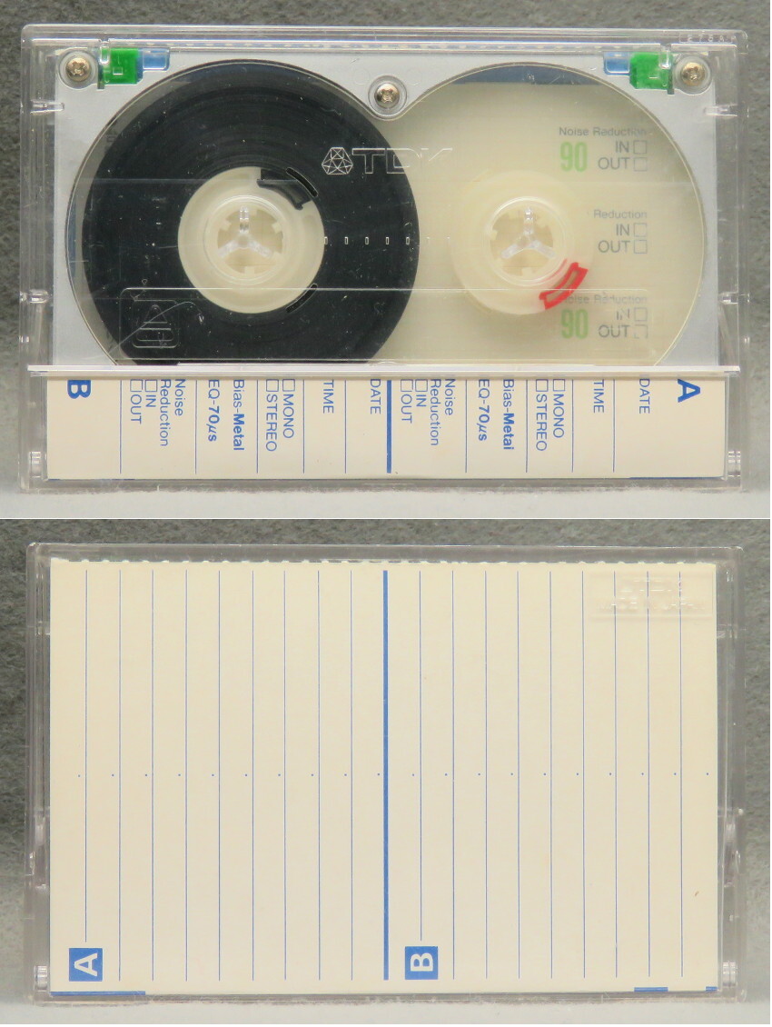 カセットテープ TDK MA-R C90 メタルテープの画像5
