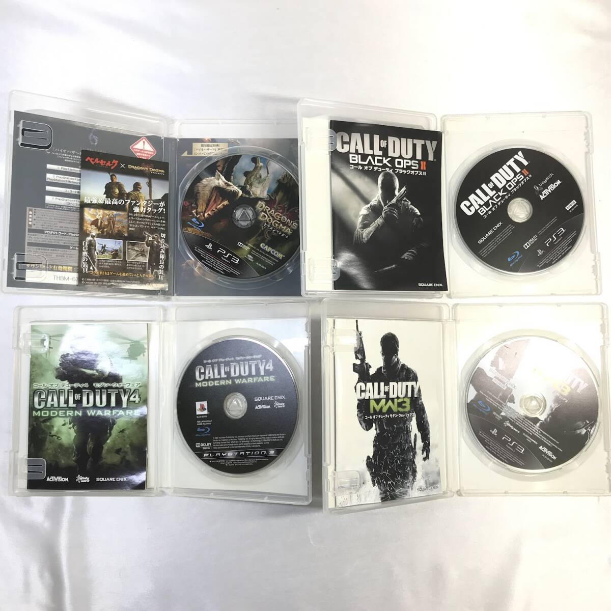 ☆PS3 ソフトまとめ☆ ガンダム戦記 / CALL OF DUTY / 龍が如く3 / ドラゴンズ ドグマ / バイオハザード / みんなのGOLF 6 等 動作未確認_画像2