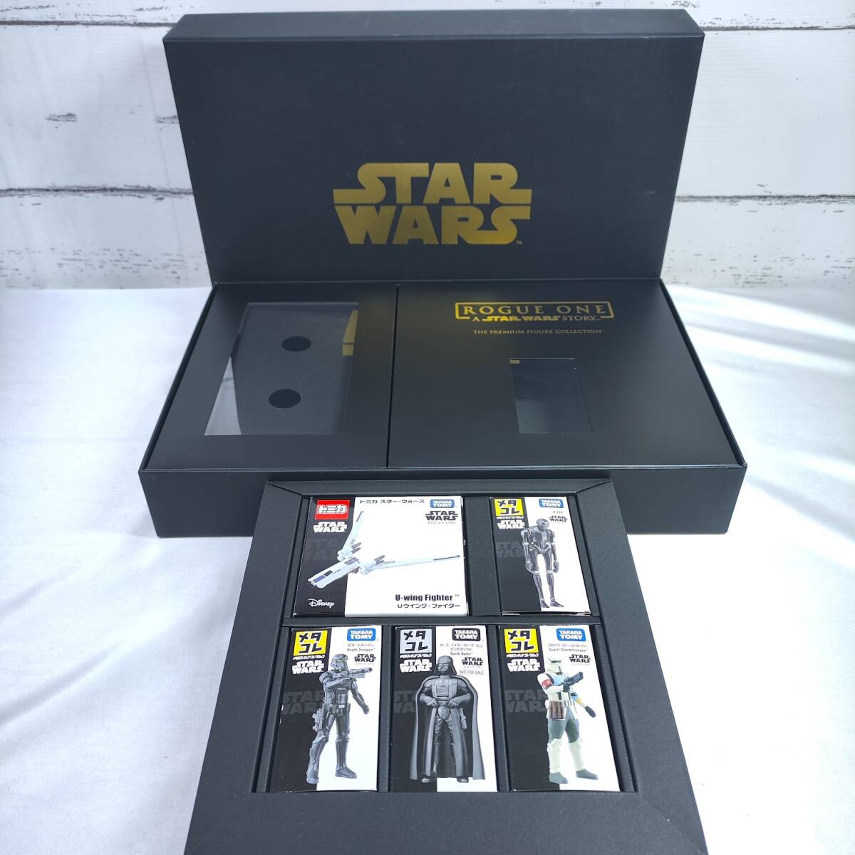 美品 タカラトミー ソフトバンク STAR WARS mobile スターウォーズ ローグワン メタコレ プレミアムフィギュアコレクション トミカ TOMICAの画像1