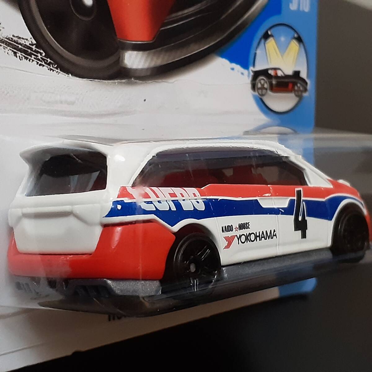 HOT WHeeLs HONDA ODYSSEY TURBO KAIDO HOUSE ホンダ オデッセイ ミニカー レース 仕様 Jun Imai ジュン イマイ 街道ハウス ホットウィールの画像6