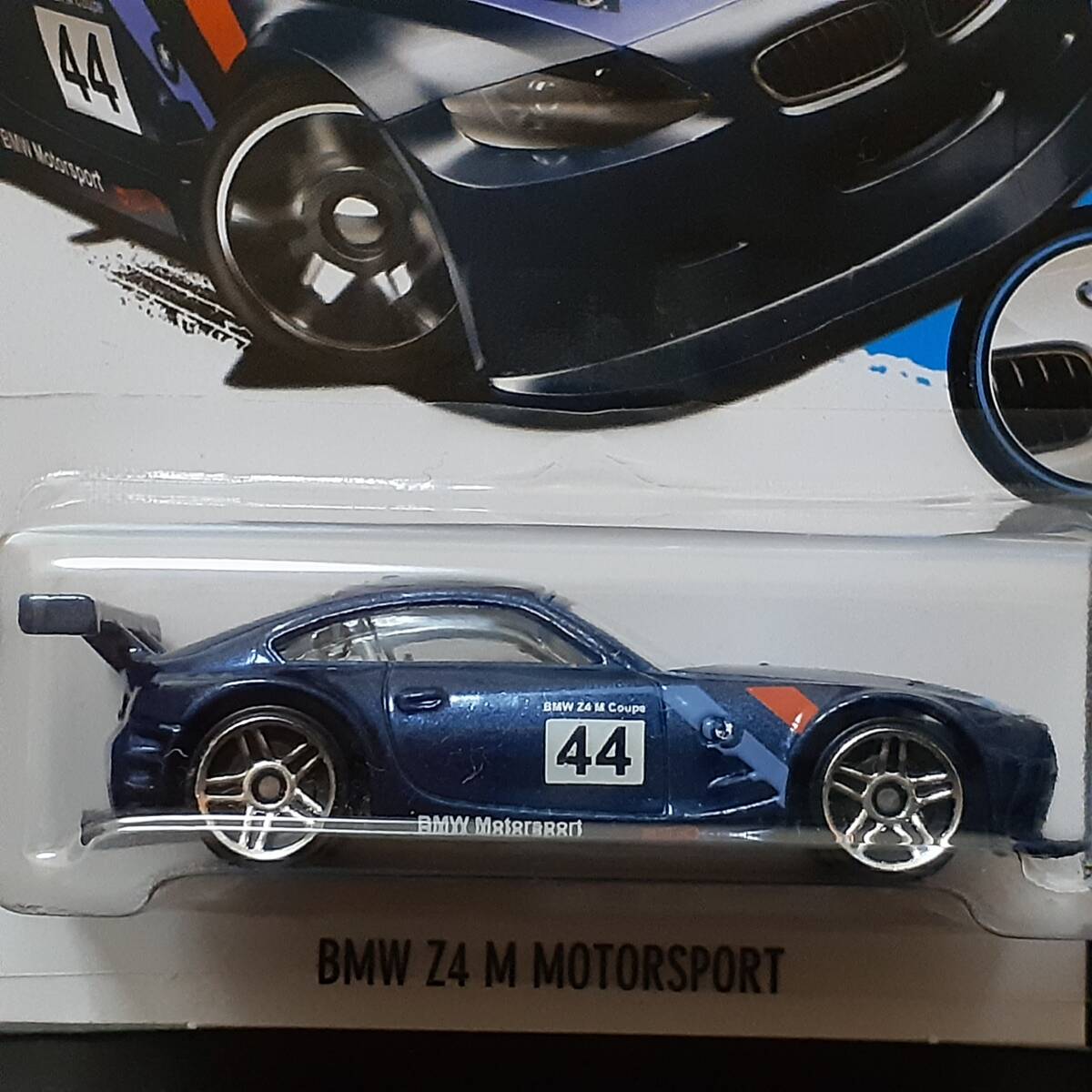 HOT WHeeLs BMW Z4 M MOTORSPORTS KONIm TOYO TIRESビーエム ゼット ミニカー フルエアロ CUSTOM オバフェン レース仕様 ホットウィールの画像2