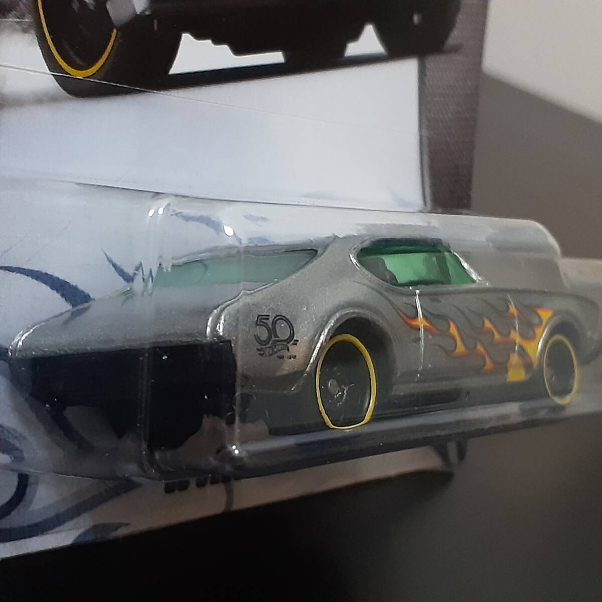 HOT WHeeL 68 OLDS 442 FLAMS ZAMAC HW 50th オールズモビル ミニカー ザマック ５０周年記念 LIMITED EDITION ホットウィール_画像8