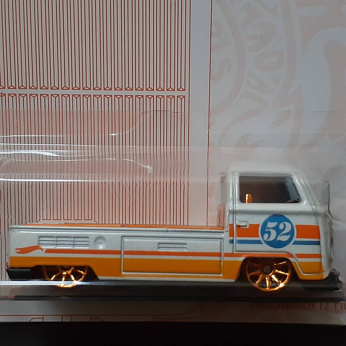 HOT WHeeLs VOLKSWAGEN T2 PICKUP クローム 52nd ANNIVERSARY PEARL CHROME USフォルクスワーゲン ミニカー ピックアップ ホットウィール_画像2