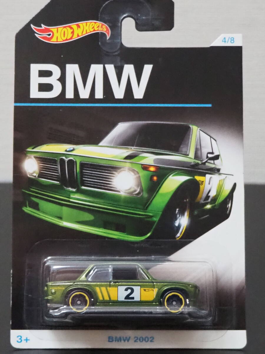 HOT WHeeLs BMW 2002 緑 LIMITED EDITION ビーエム ミニカー マルニ ローダウン エアロ CUSTOM カスタム オバフェン ホットウィールの画像1