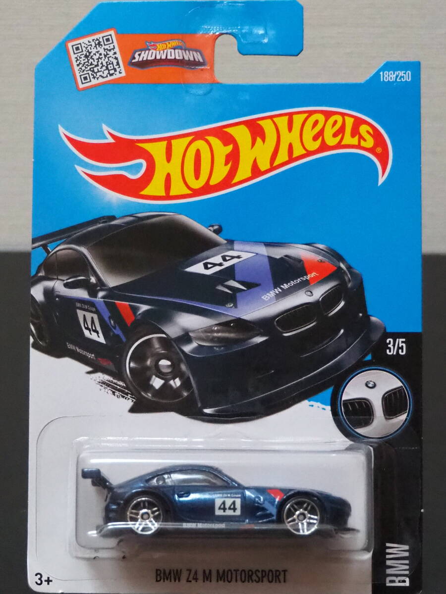 HOT WHeeLs BMW Z4 M MOTORSPORTS KONIm TOYO TIRESビーエム ゼット ミニカー フルエアロ CUSTOM オバフェン レース仕様 ホットウィールの画像1