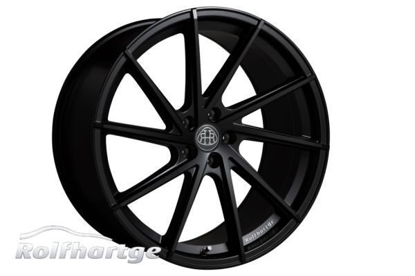 ロルフハルトゲ F10 Matte Black Edition 8.5J×19 トヨタ クラウンスポーツ 5/114.3 マットブラック 19インチ ホイール 1台分 送料無料_Rolfhartge ロルフハルトゲ F10