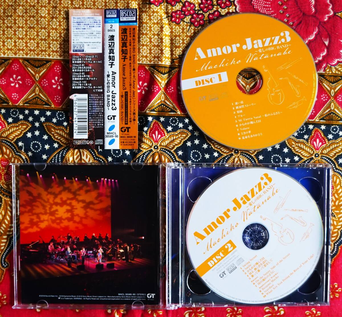 *. height sound quality [ with belt 2 sheets set Blu-specCD2] Watanabe Machiko / Amor Jazz3 ~ love .. BIG BAND~ -2018 year Tokyo international forum LIVE*.. road *.... sho .. day 