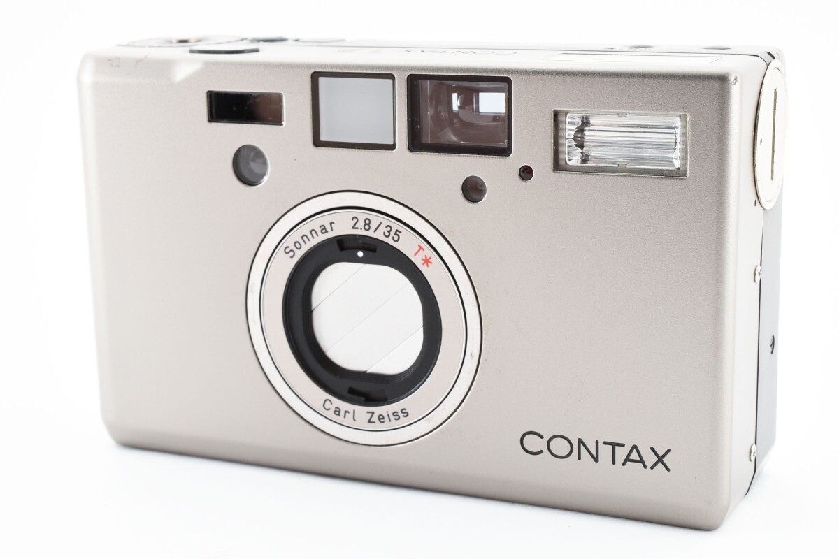 CONTAX T3D 後期 チタンシルバー コンタックス AFコンパクト フィルムカメラ ダブルティース 