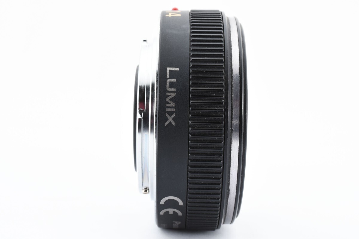 【Panasonic】LUMIX G 14mm/F2.5 ASPH. H-H014 単焦点 パンケーキ ブラック ルミックス の画像9