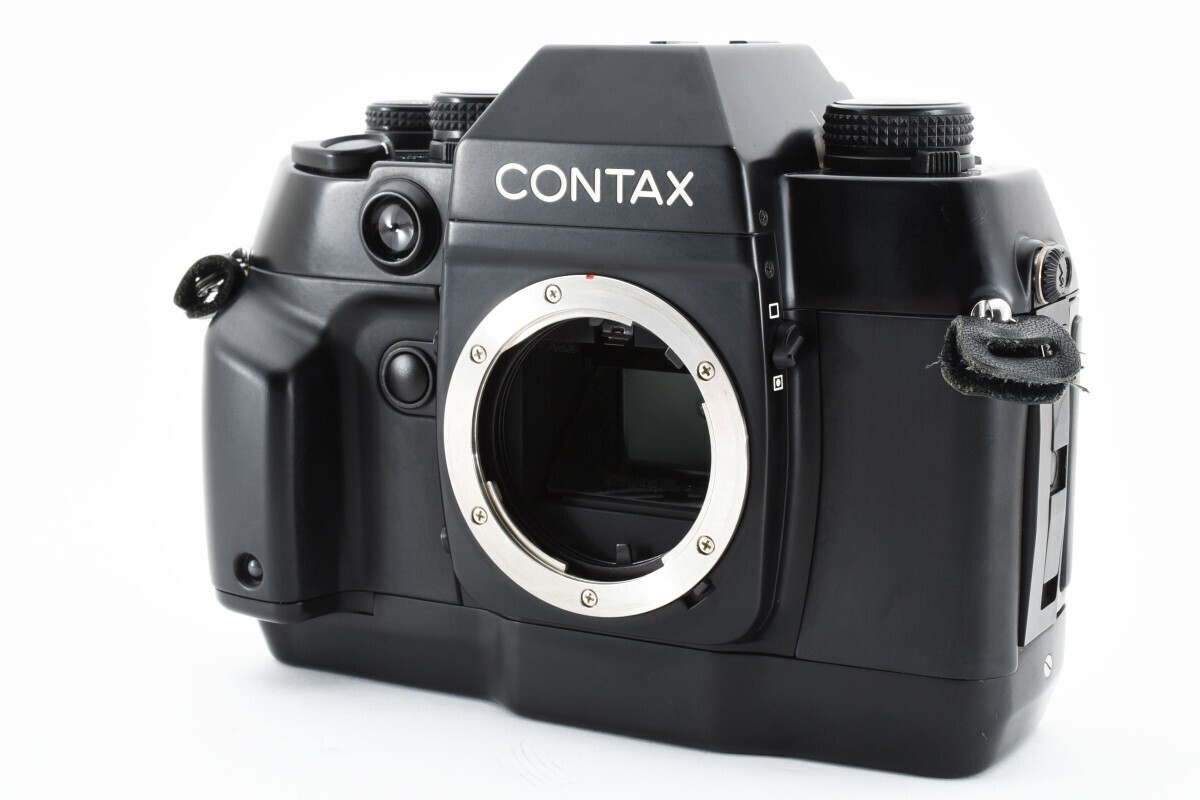 ◆ CONTAX AX フィルムカメラ 一眼レフカメラ ボディ シャッター、露出計OK コンタックスの画像2