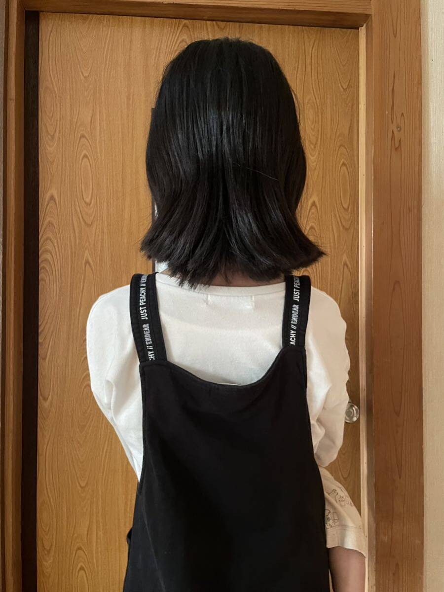 ヘアドネーション 髪の毛 32cm 日本人 バージンヘア 10代　人毛_画像6
