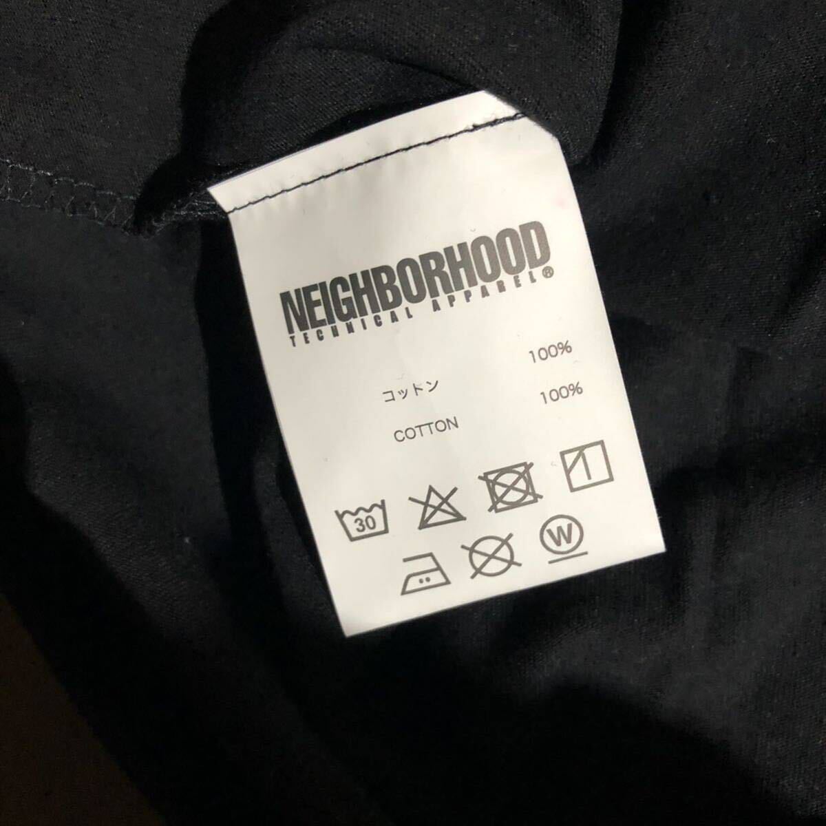 1円〜 新品未使用 neighborhood ネイバーフッド digital c-tee ss Tシャツ 黒 sサイズの画像5