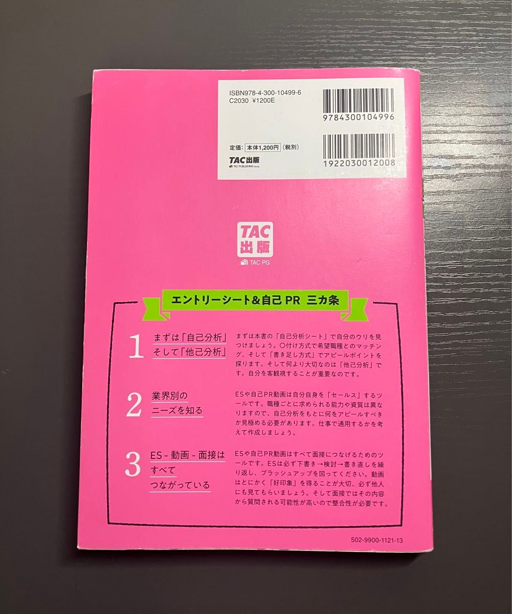 2025年度版　受かる具体例　エントリーシート&自己PRの教科書