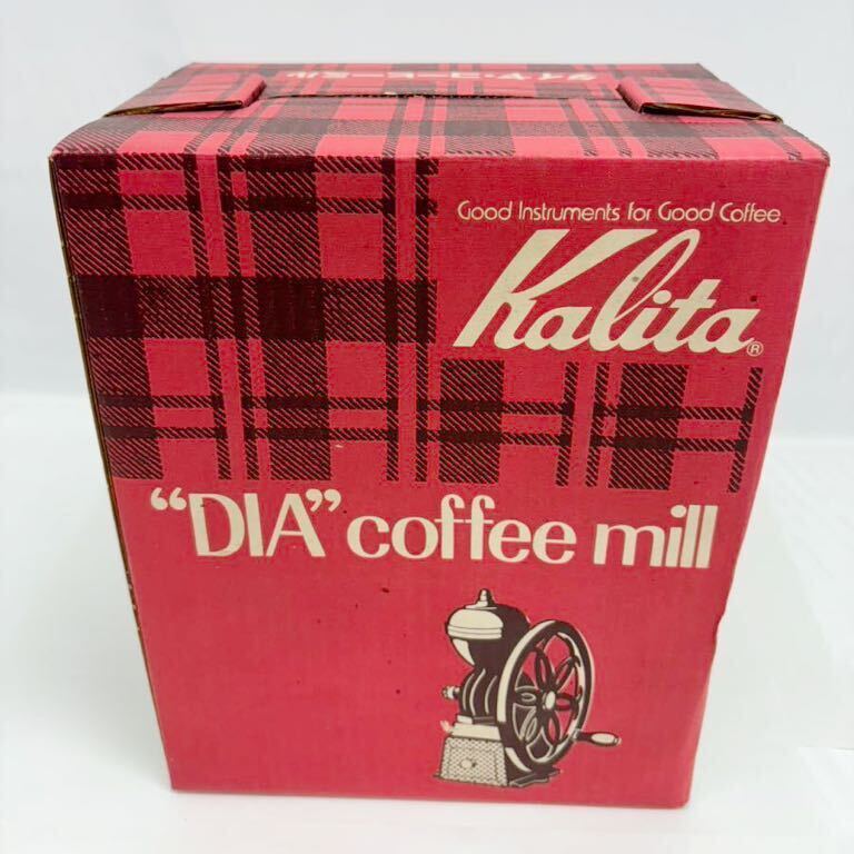 カリタ DIA coffee mill Kalita ダイヤ コーヒーミル レッド の画像1