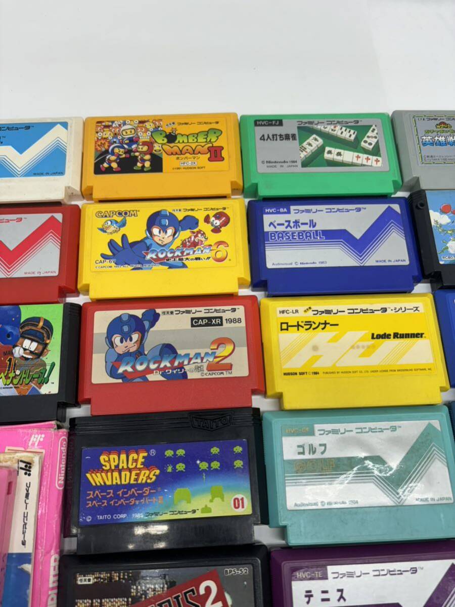 C ファミコン ゲームソフト ２３点まとめ売り 任天堂ファミリーコンピュータ 昭和の画像4