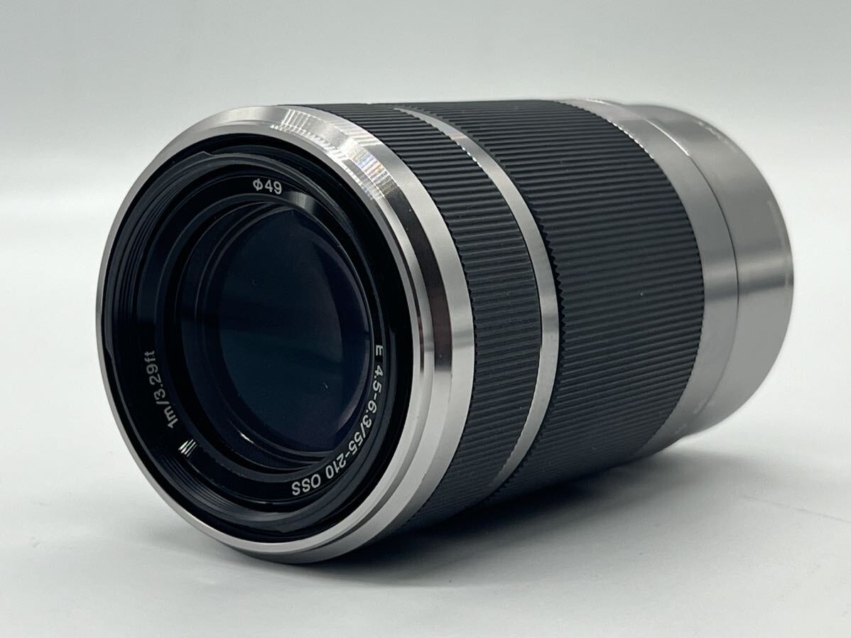 ★美品★ ソニー SONY E 55-210mm F4.5-6.3 OSS SEL55210 シルバー #1004 #0140 #B99