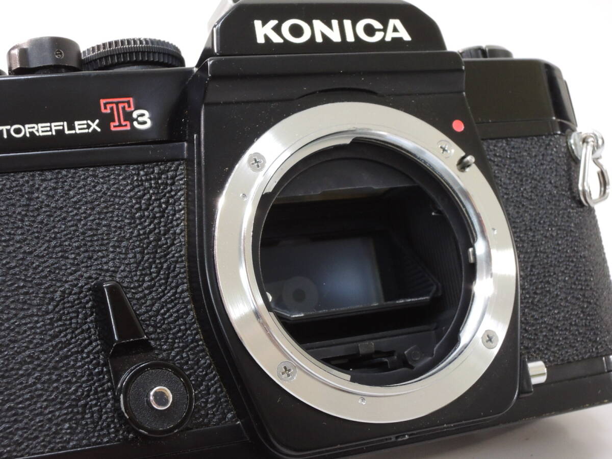 KONICA AUTOREFLEX T3 HEXANON 50mm/f1.4 コニカ オートレフレックス ヘキサノン 一眼レフカメラθの画像9