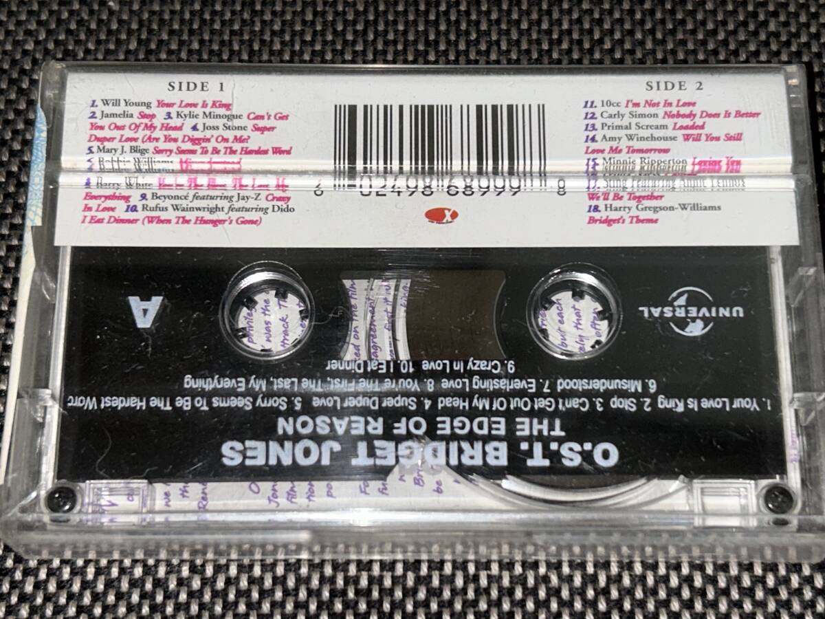 Bridget Jones / The Edge Of Reason Soundtrack 輸入カセットテープ未開封の画像2