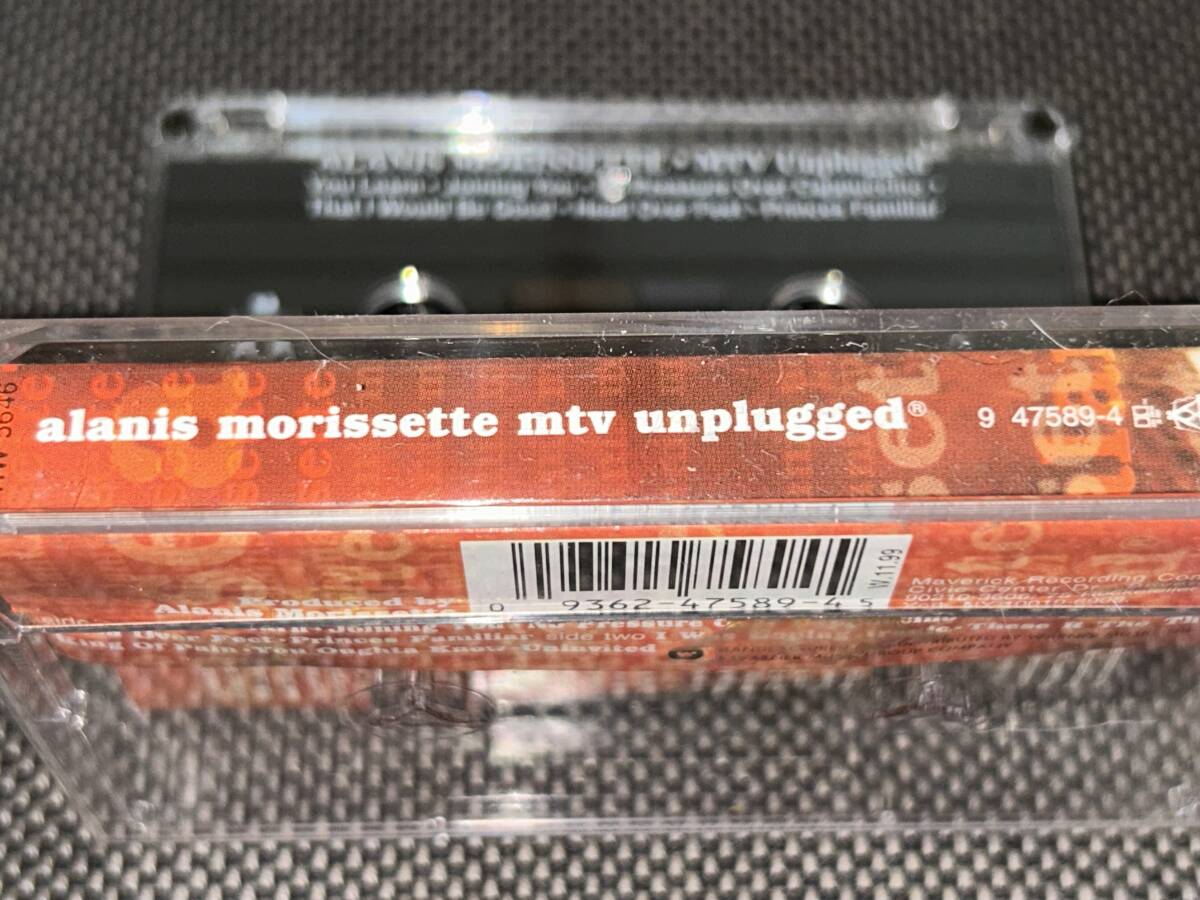 Alanis Morissette / MTV Unplugged 輸入カセットテープ_画像3