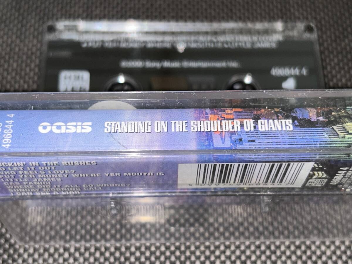 Oasis / Standing On The Shoulder Of Giants 輸入カセットテープの画像3