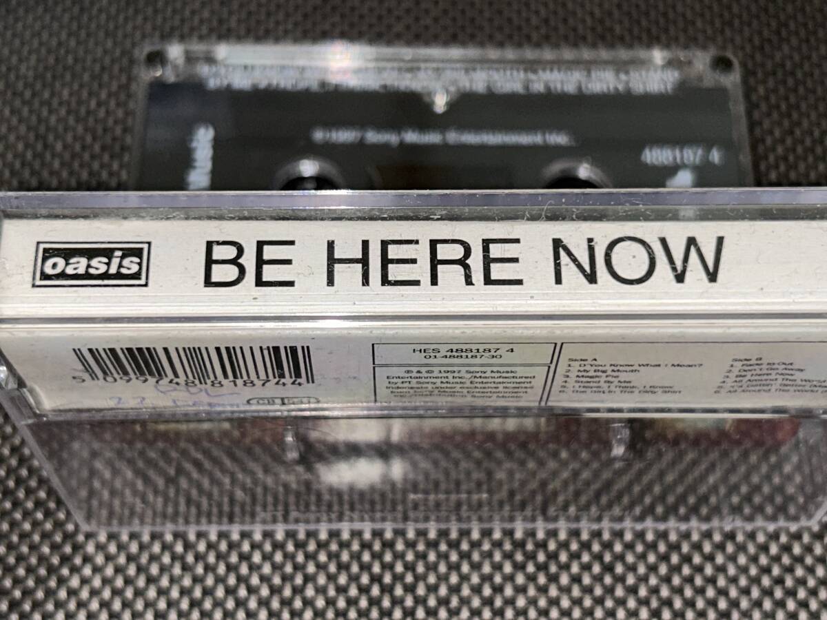 Oasis / Be Here Now 輸入カセットテープの画像3