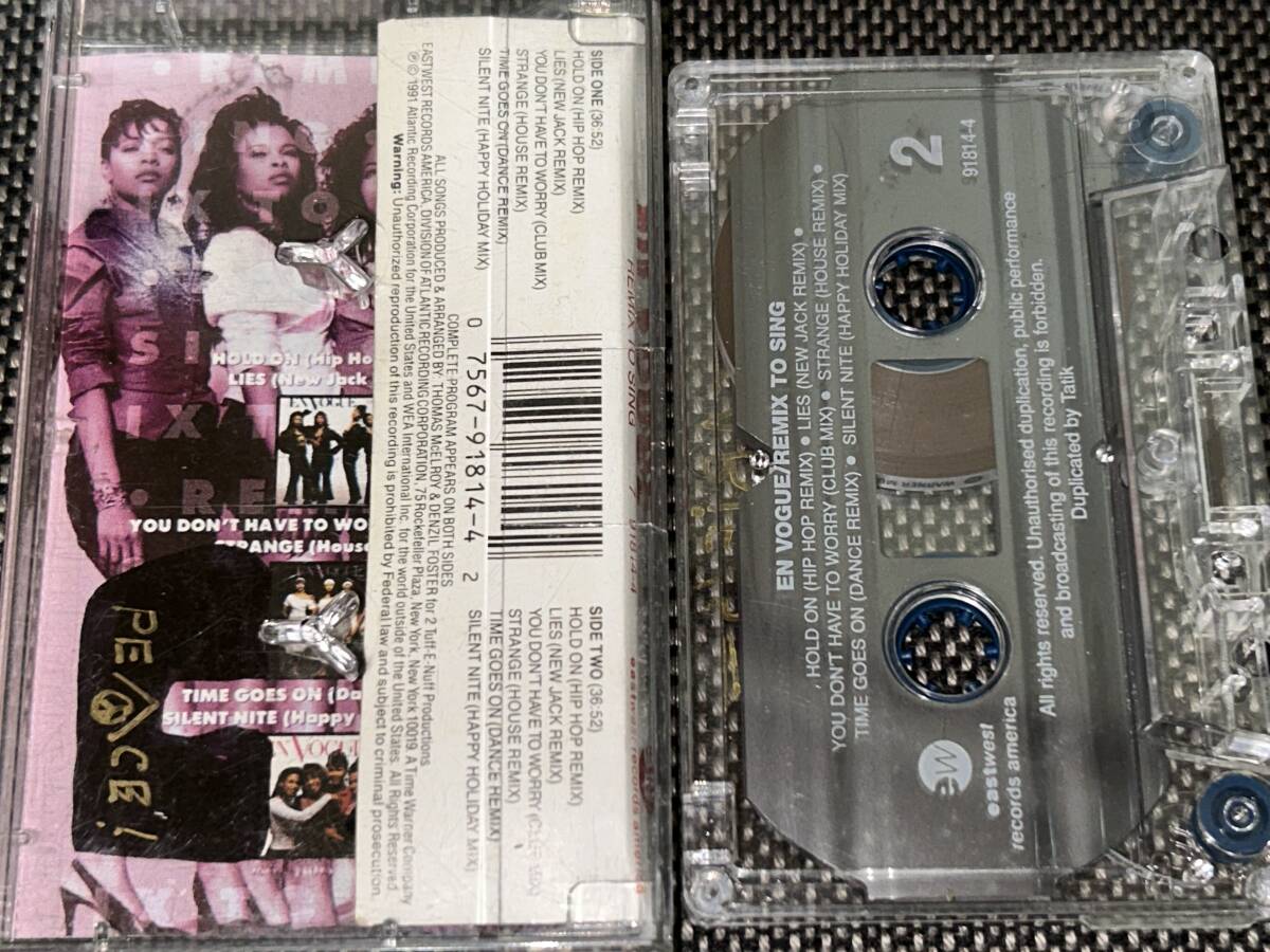 En Vogue / Remix To Sing 輸入カセットテープの画像2