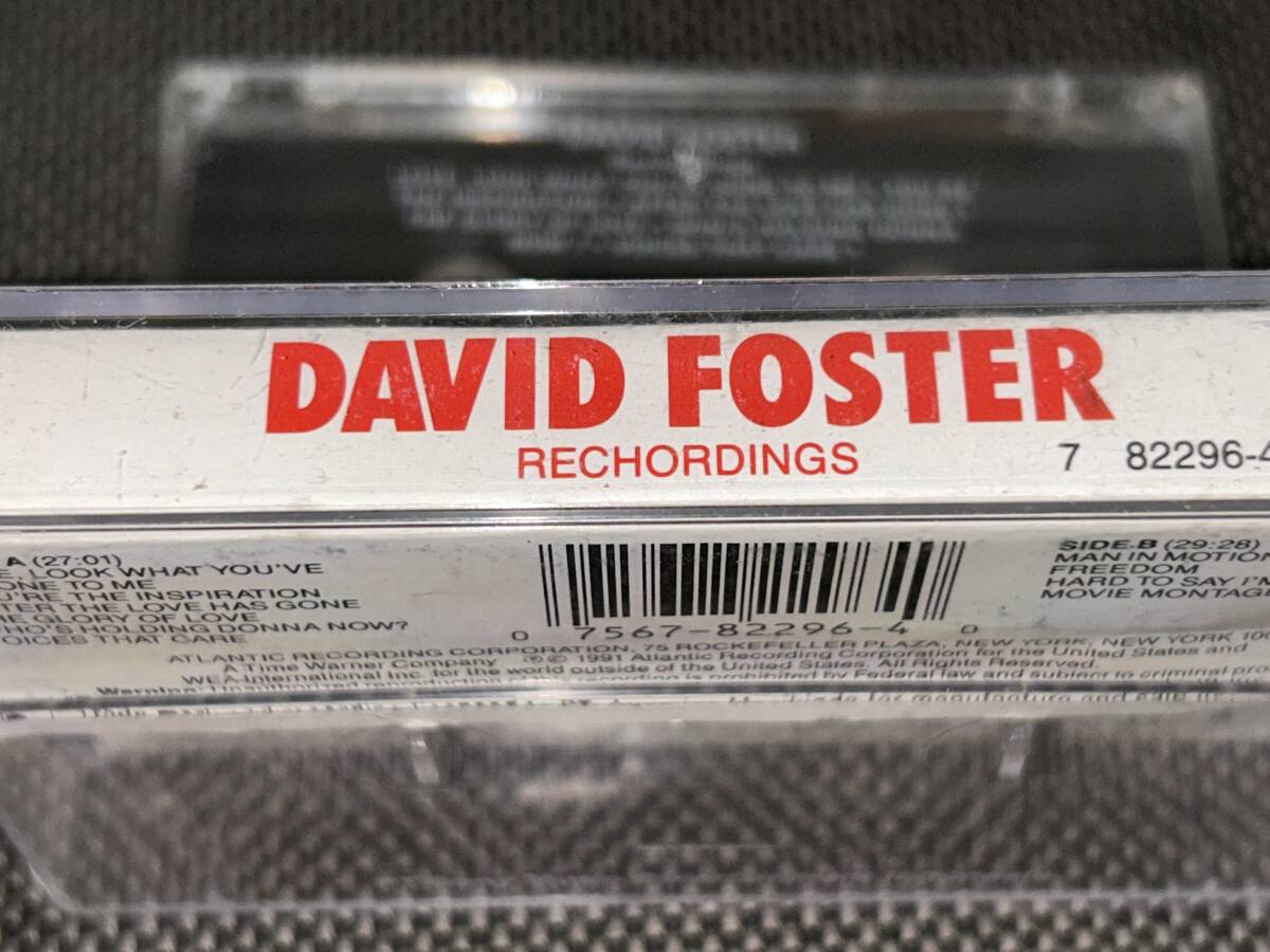 David Foster / Rechordings 輸入カセットテープの画像3