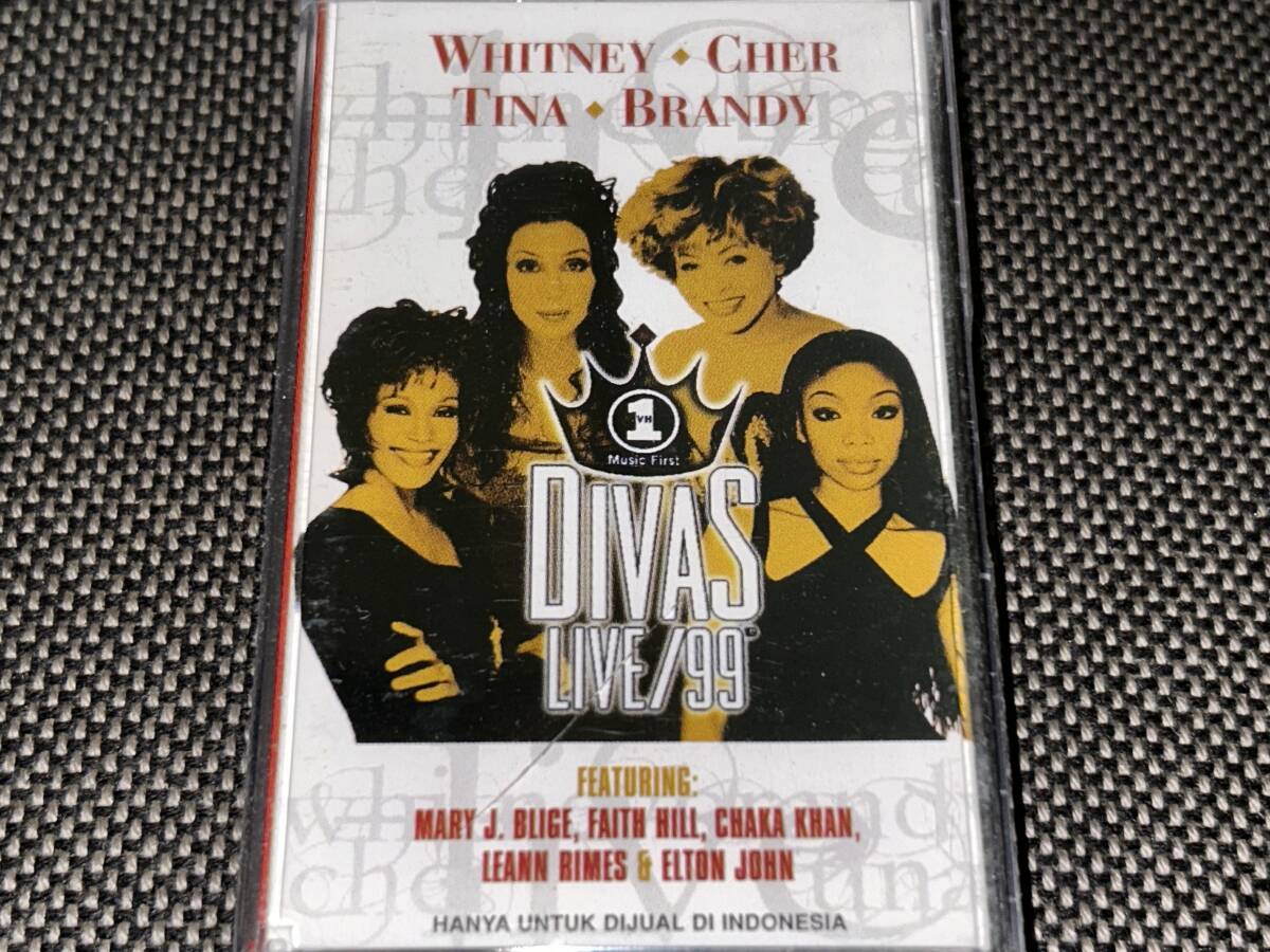 VH1 Divas Live / 99 - Whitney, Cher, Tina, Brandy 輸入カセットテープ未開封の画像1