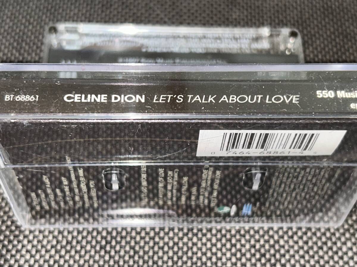 Celine Dion / Let's Talk About Love 輸入カセットテープの画像3
