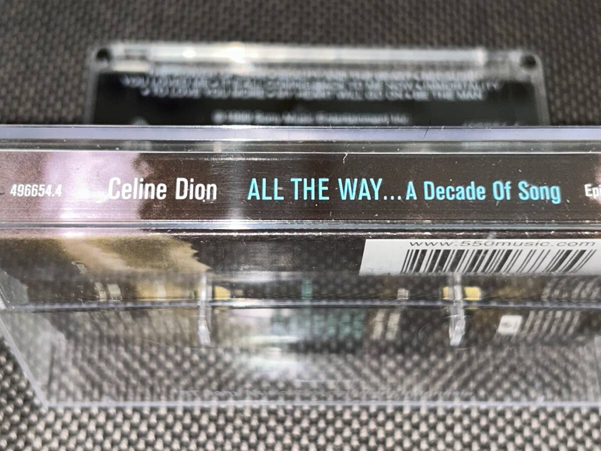 Celine Dion / All The Way...A Decade Of Song 輸入カセットテープの画像3