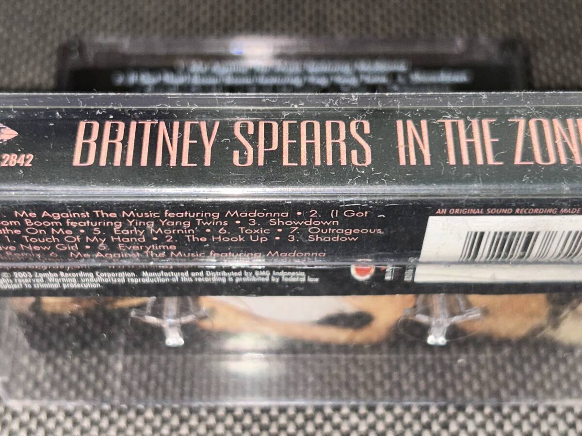Britney Spears / In The Zone 輸入カセットテープの画像3