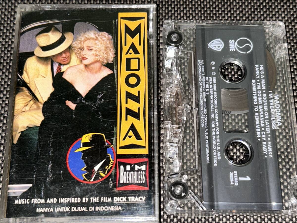 Madonna / I'm Breathless 輸入カセットテープの画像1