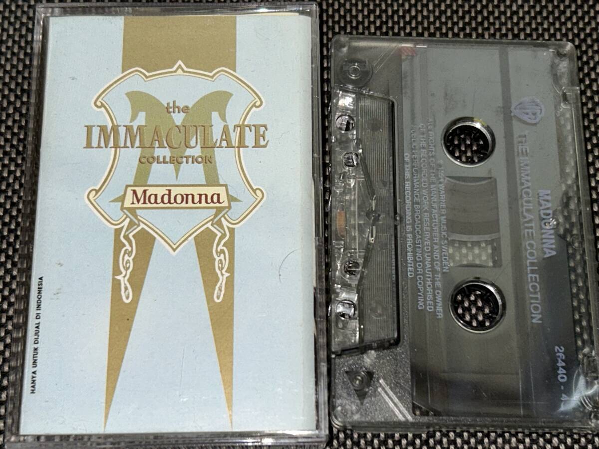 Madonna / The Immaculate Collection 輸入カセットテープの画像1