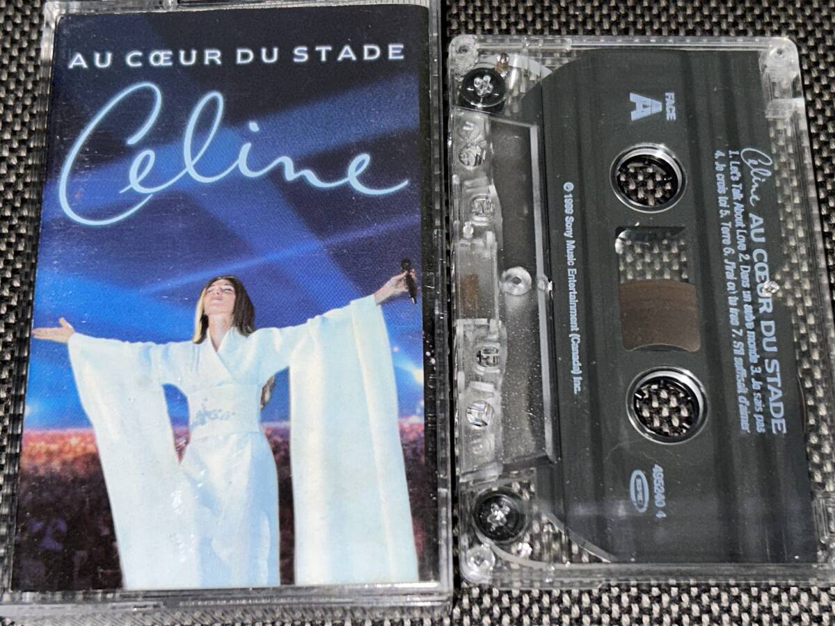 Celine Dion / Au Coeur Du Stade 輸入カセットテープの画像1