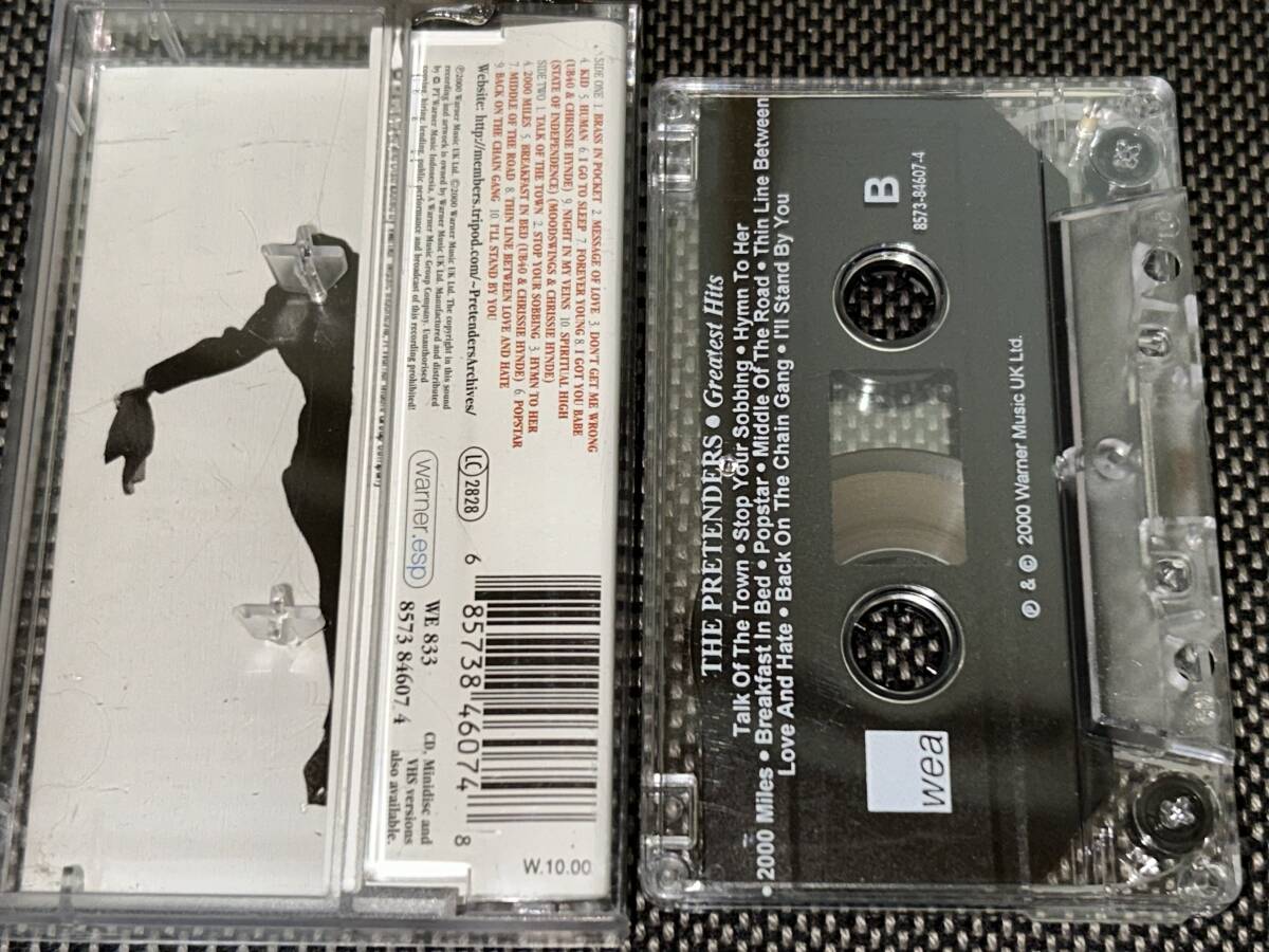 The Pretenders / Greatest Hits 輸入カセットテープの画像2