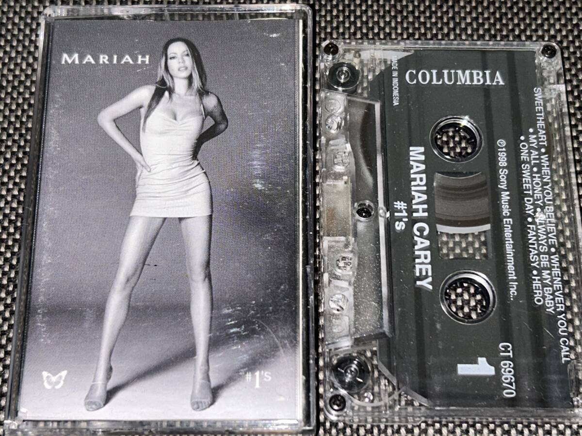 Mariah Carey / #1's 輸入カセットテープの画像1