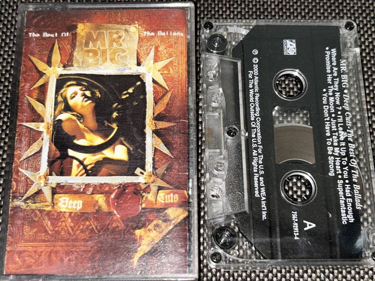 Mr. Big / Deep Cuts - The Best Of The Ballads import cassette tape 