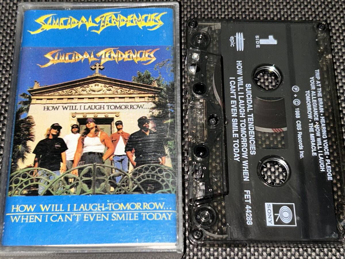 Suicidal Tendencies / How Will I Laugh Tomorrow...When I Can't Even Smile Today 輸入カセットテープの画像1