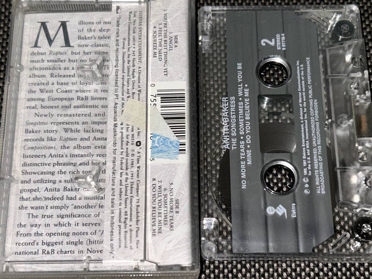 Anita Baker / The Songstress 輸入カセットテープの画像2