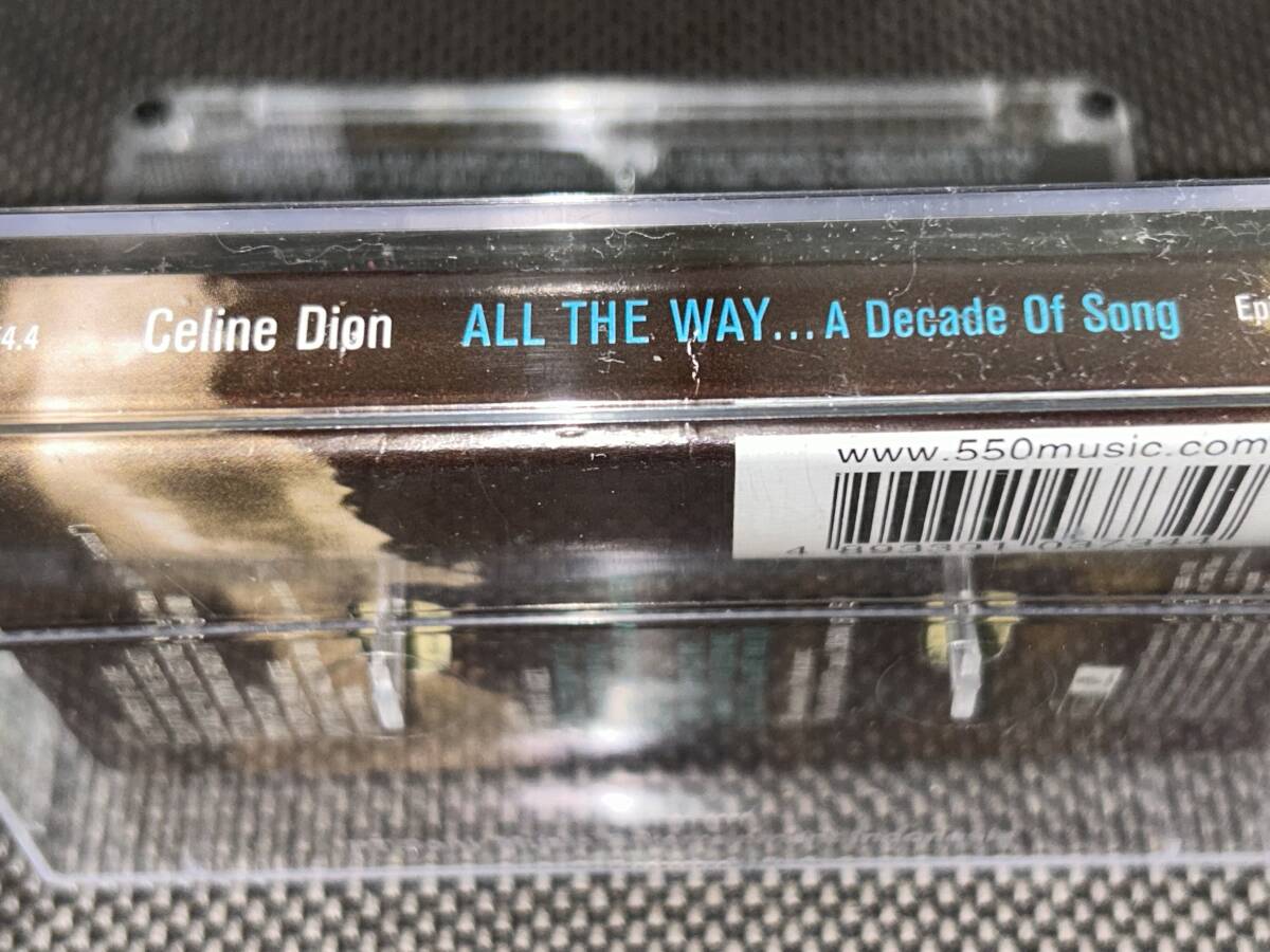 Celine Dion / All The Way...A Decade Of Song 輸入カセットテープの画像3