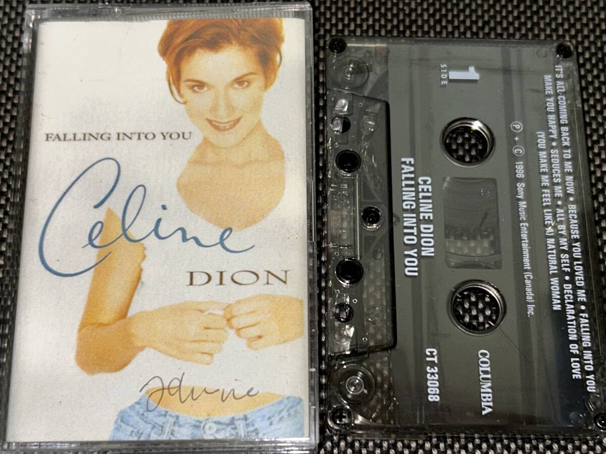 Celine Dion / Falling Into You import cassette tape 