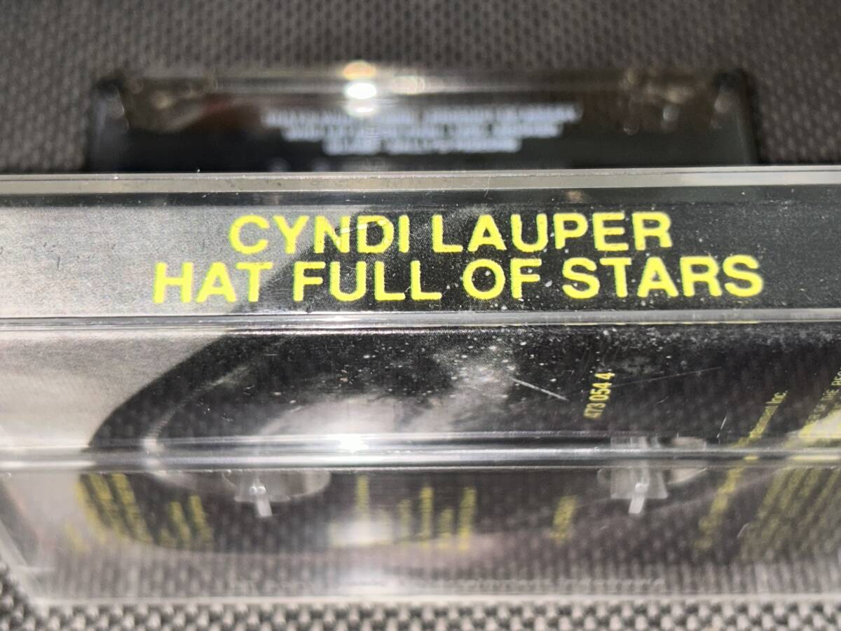Cyndi Lauper / Hat Full Of Stars domestic cassette tape 