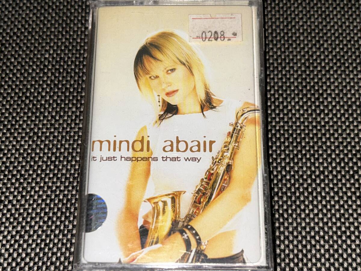 Mindi Abair / It Just Happens That Way import cassette tape unopened 